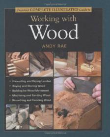Complete Illustrated Guide To Working With Wood successful woodworking projects, covering finishing, adhesives, design, bending, and joints