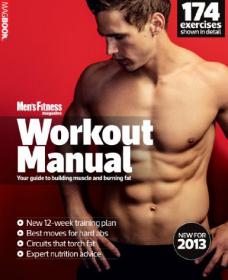 Men's Fitness Workout Manual 2013 MagBook - New Ultimate 12 Week Training Plan