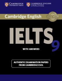 Cambridge IELTS 9 Student's Book with Answers - Authentic Examination Papers from Cambridge ESOL
