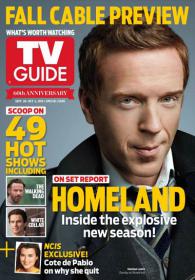 TV Guide USA - 49 Hot Shots Including on Set Report HOMELAND (September 30, 2013)