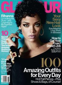 Glamour USA - Rihanna On Nailer Her Style Plus 100 Amazing Outfits for Everyday (November 2013)