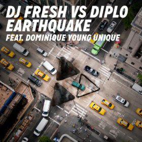 Dj Fresh Vs Diplo Feat Dominique Young Unique - Earthquake - PixelatedJew