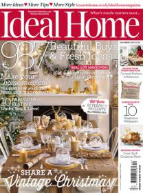 Ideal Home UK - 987 Beautiful Buys and Fresh Ideas Plus Make Your Home Magical (December 2013)