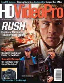 HDVideoPro - RUSH Ron Howards Innovates to Capture Formula One (October 2013)