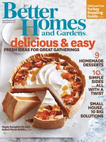 Better Homes and Gardens - November 2013  USA