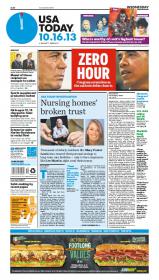 USA Today - October 16 2013