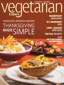 Vegetarian Times - November 2013  USA