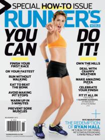 Runners World - November 2013  USA