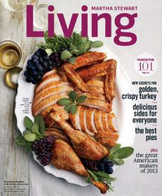 Martha Stewart Living - November 2013  USA