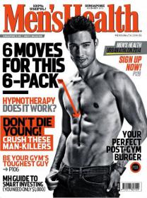 Men's Health - 6 Moves for This Six Pack Plus Dont Die YOUNG (November 2013(Singapore ))