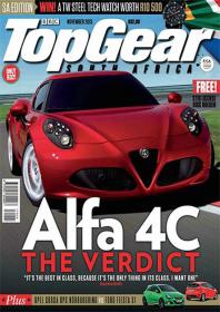 BBC Top Gear Magazine - Alfa 4C The Verdict (November 2013 (SA))