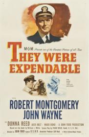 They Were Expendable   (War 1945)   John Wayne, Donna Reed & Robert Montgomery