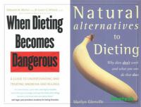 When Dieting Becomes Dangerous -Natural Alternatives to Dieting -Mantesh