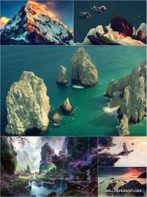 30 Dreamy Unseen Desktop 3D Super HD Wallpapers