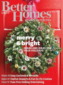 Better Homes and Gardens - December 2013  USA