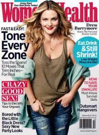 Women's Health USA - Fast and easy tone every zone crazy good sex (December 2013)