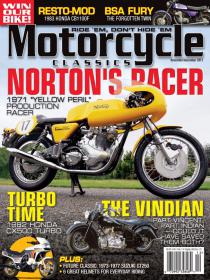 Motorcycle Classics - Nov Dec 2013  USA