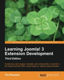 Learning Joomla! 3 Extension Development, 3rd Edition (EPUB+PDF)