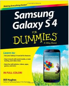 WILEY SAMSUNG GALAXY S4 FOR DUMMIES 2013 RETAIL EBOOK