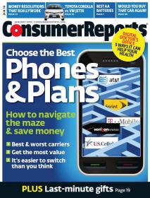 Consumer Reports - January 2014