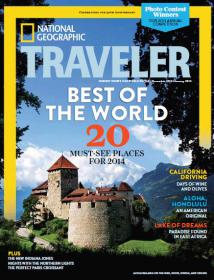 National Geographic Traveler USA - The BEst of the World 20 Must See Places for 2014 (December 2013 + January 2014)