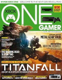 Xbox One Gamer - Metal Gear Solid Ground Zeroes +Reviewed XBOX  ONE Blowout +Exclusive 10 Page Feature Titan Fall  (Issue 135, 2013)