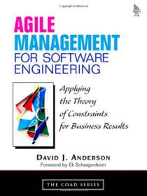 Agile Management For Software Engineering By David J  Anderson ABEE