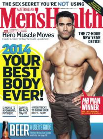 Mens Health - January 2014  AU