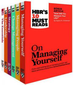 Harvard Business Review HBR's Must Reads Boxed Set 6 Books in 1
