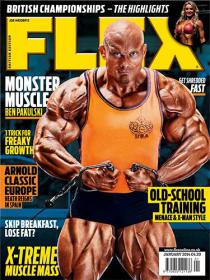 Flex UK - Monster Muscle Ben Pakulski + Old School Training (January 2014)