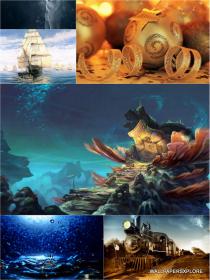 30 Dreamy Unseen Desktop 3D Super HD Wallpapers