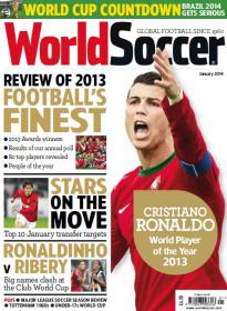 World Soccer - January 2014  UK