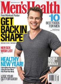 Mens Health - February 2014  USA