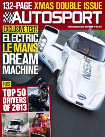 Autosport - December 19 2013  UK