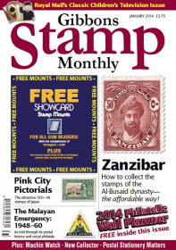 Gibbons Stamp Monthly - January 2014  UK