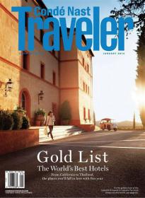 Conde Nast Traveller USA - Gold List + The World's Best Hotels (January 2014)