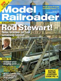 Model Railroader - February 2014  USA