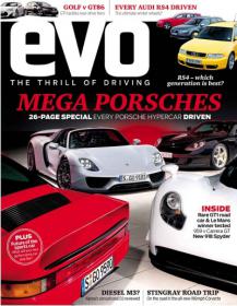 Evo UK - Mega Porsches (February 2014)