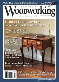 Popular Woodworking - February 2014  USA