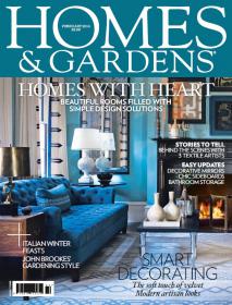 Homes & Gardens - February 2014  UK