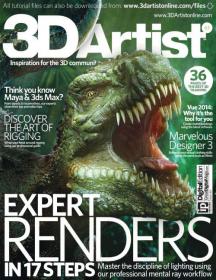 3D Artist - Discover the Art of Rigging + Expert Renders in 17 Steps  (Issue 63, 2014)