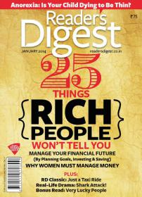 Readers Digest - January 2014  IN