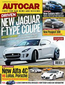 Autocar UK - New Jaguar F- Type Coupe (15 January 2014)