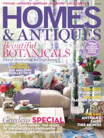 Homes & Antiques -Beautiful Botanicals + The Best Antiques Fairs This Month (May 2013)