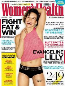 Women's Health UK - Fight Fat & Win + 249 Health , Fitness & Food tips Inside (March 2014)