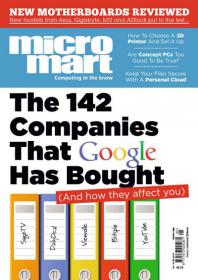 Micro Mart UK - The 162 Companies That Has Bought And How They Affect You (30 January 2014)