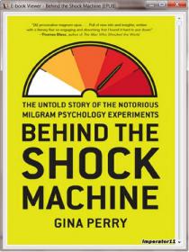 Behind The Shock Machine - The Untold Story Of The Notorious Milgram Psychology Experiments (epub,mobi,azw3) Gooner