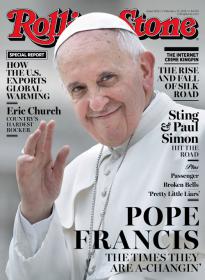 Rolling Stone USA - Pope FraNCIS The Time They are A-Changin' + How the US Exports Global Warming (13 February 2014)