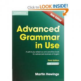 Hewings Martin  Advanced Grammar In Use With Answers  3rd edition - 2013[A4]