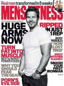 Men's Fitness - Huge Arms Now + Ripped in Just 1 Rep (March 2014 AU)